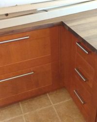 Another view of Ikea kitchen install