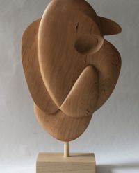 <i>Scribble</i> (back)<br>Cherry, 2020